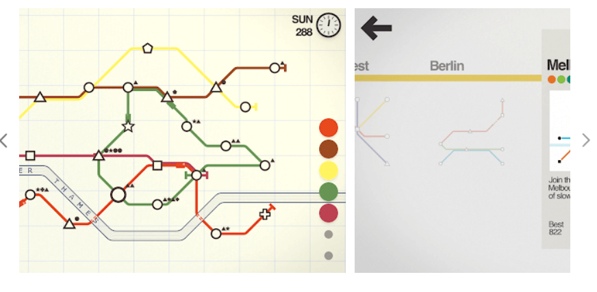 mini metro game | stress relief games