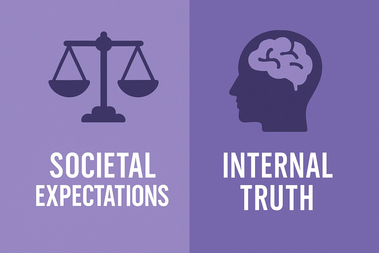 Societal Expectations vs Internal Truth: Finding Fulfillment