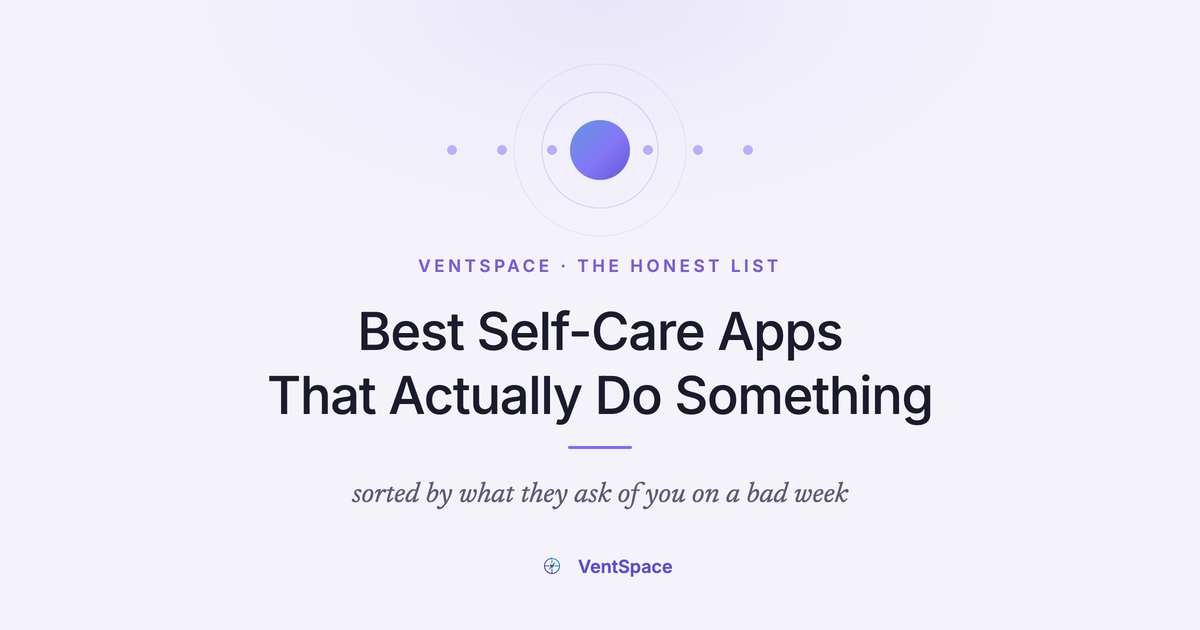 Best Self-Care Apps That Actually Do Something (2026)