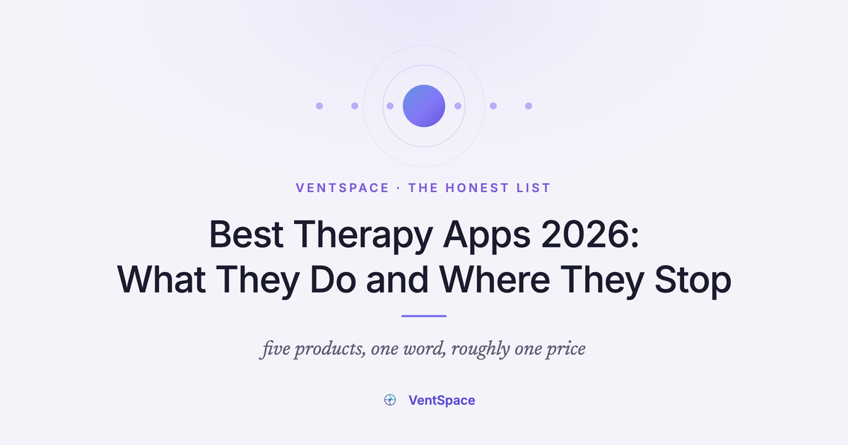 Best Therapy Apps 2026: What They Do and Where They Stop