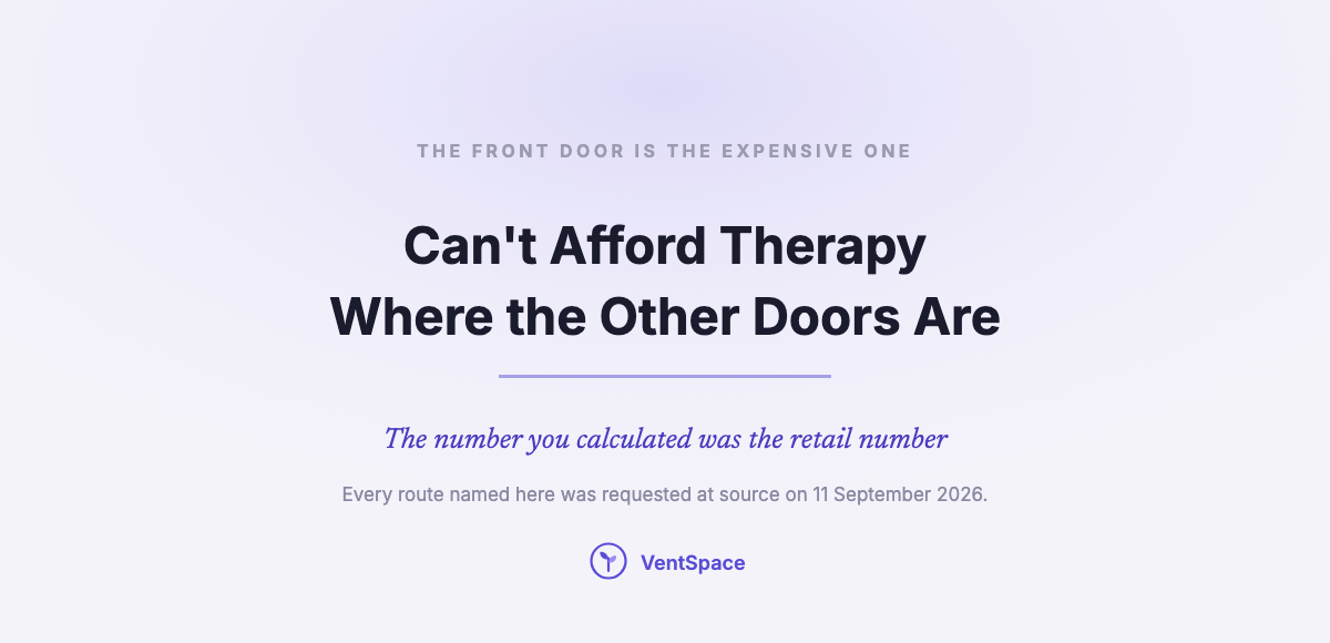 Can’t Afford Therapy: What Actually Helps in the Meantime