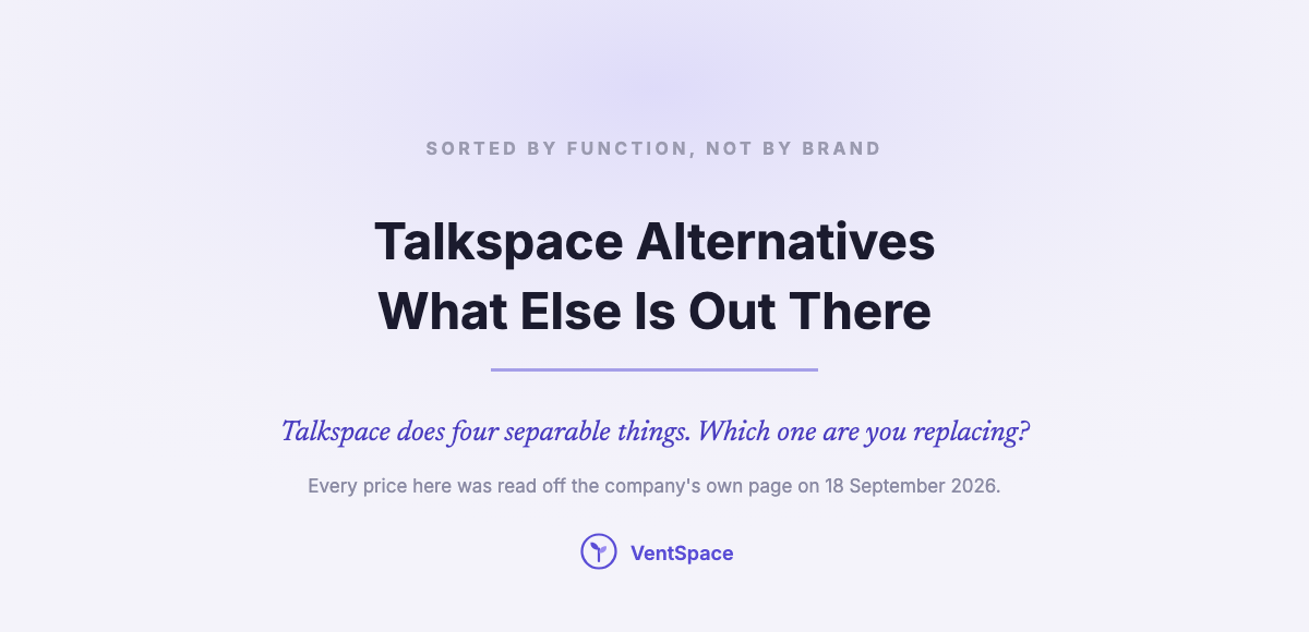 Talkspace Alternatives: What Else Is Out There