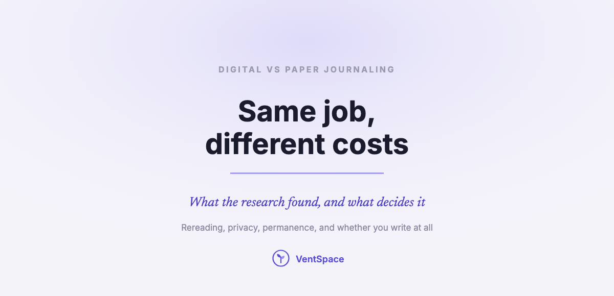Digital vs Paper Journaling: What Differs, and What Doesn’t