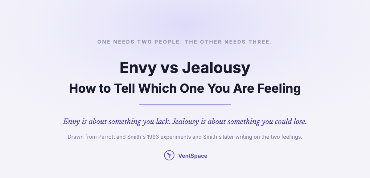 Envy vs Jealousy: How to Tell Which One You Are Feeling