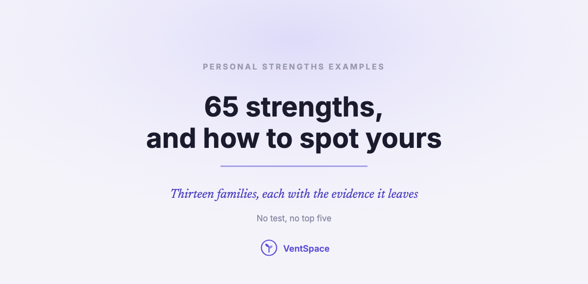 Personal Strengths Examples: A List of 65 Strengths and How to Spot Yours