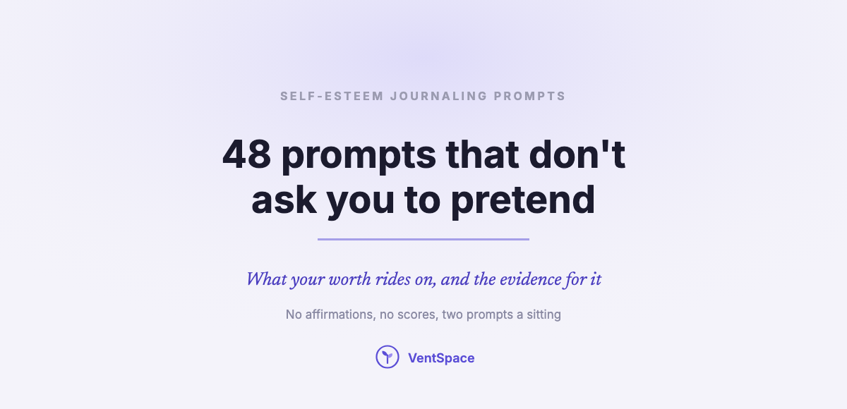 Self-Esteem Journaling Prompts: 48 That Don’t Ask You to Pretend
