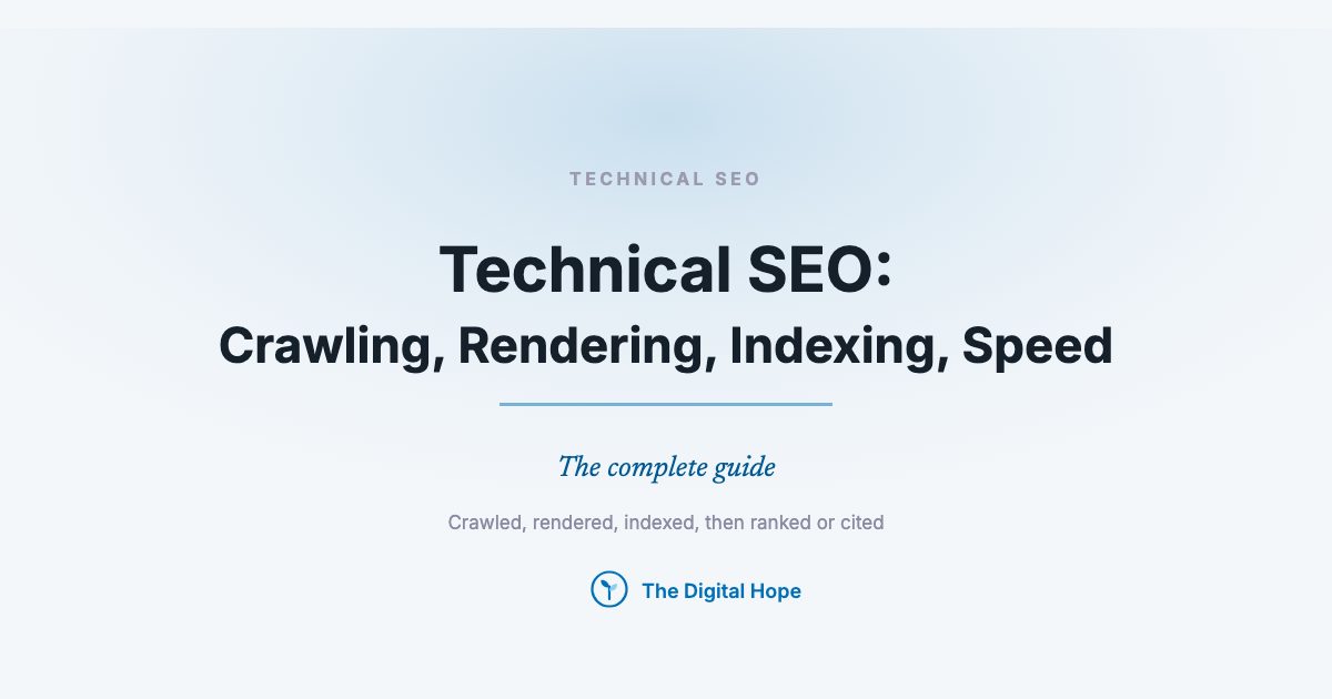 Technical SEO: The Complete Guide to Crawling, Rendering, Indexing and Speed